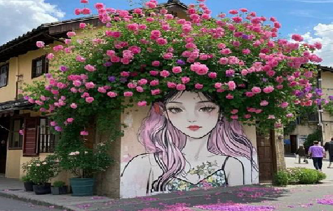 高邮怎么设计网红打卡墙绘