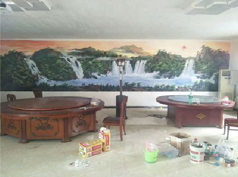 高邮墙绘-写实风景