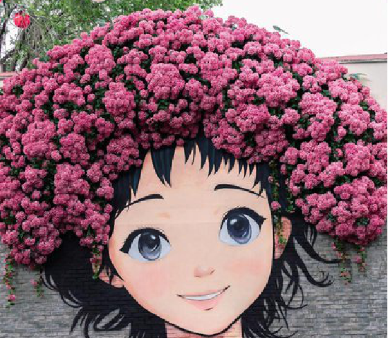 高邮墙体彩绘-网红墙打卡