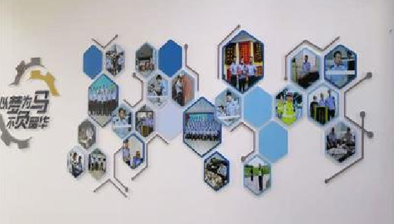 高邮文化墙最常见的做法。