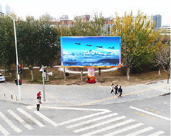 高邮户外大屏广告投放要点。